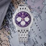 Best Replica Navitimer B01 “Translucid” Purple Watches